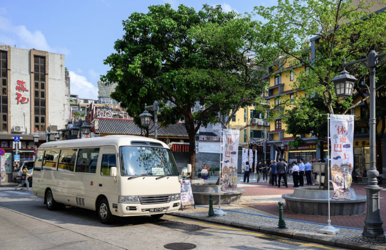 Free shuttle bus in Macao