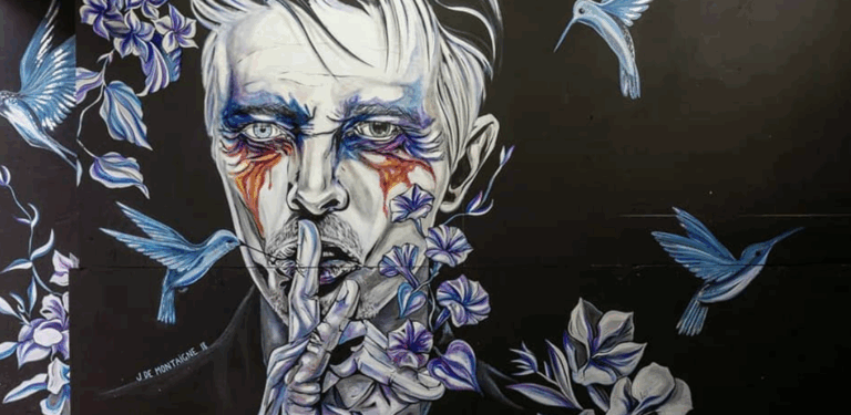 Mural LX Factory Lisbon Portugal