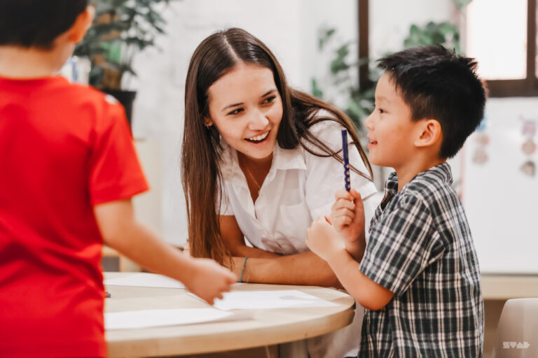 Teacher and student Tanglin Trust Singapore