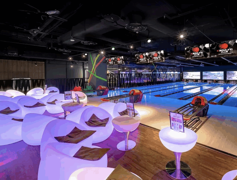 Image of Bowling Cosmic Style In Singapore on Orchard Road