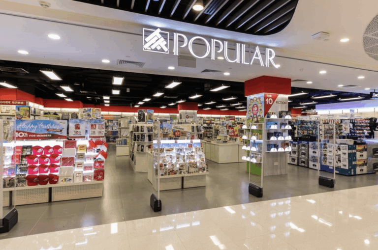 Image of Popular Bookstore in Singapore