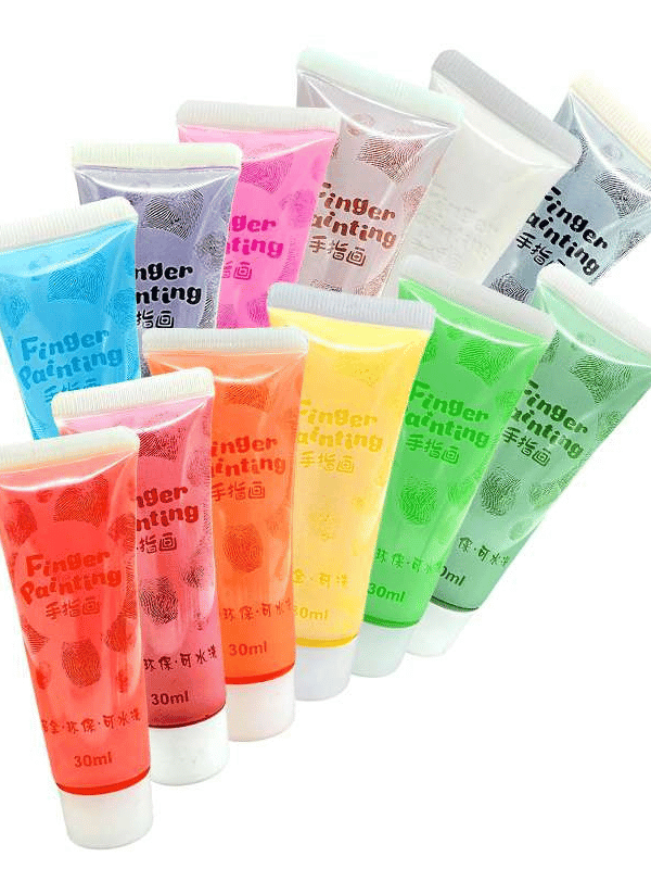 Saga City Finger Paint example in Singapore Little Steps