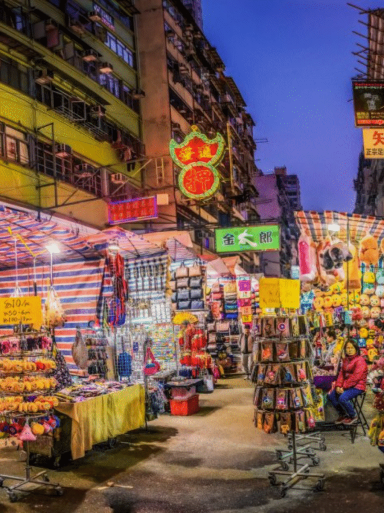 Ladies Market Attractions HK