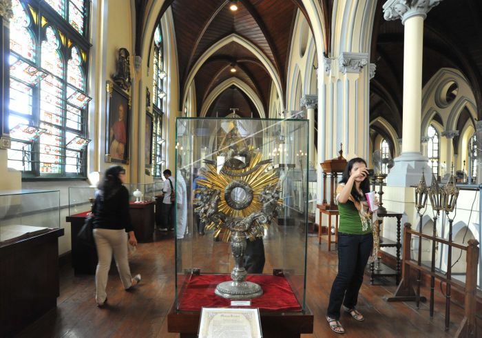 Inside the Jakarta Cathedral Museum Kid Friendly