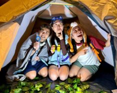 Image of people in a tent at Octoburst! 2026 at Esplanade