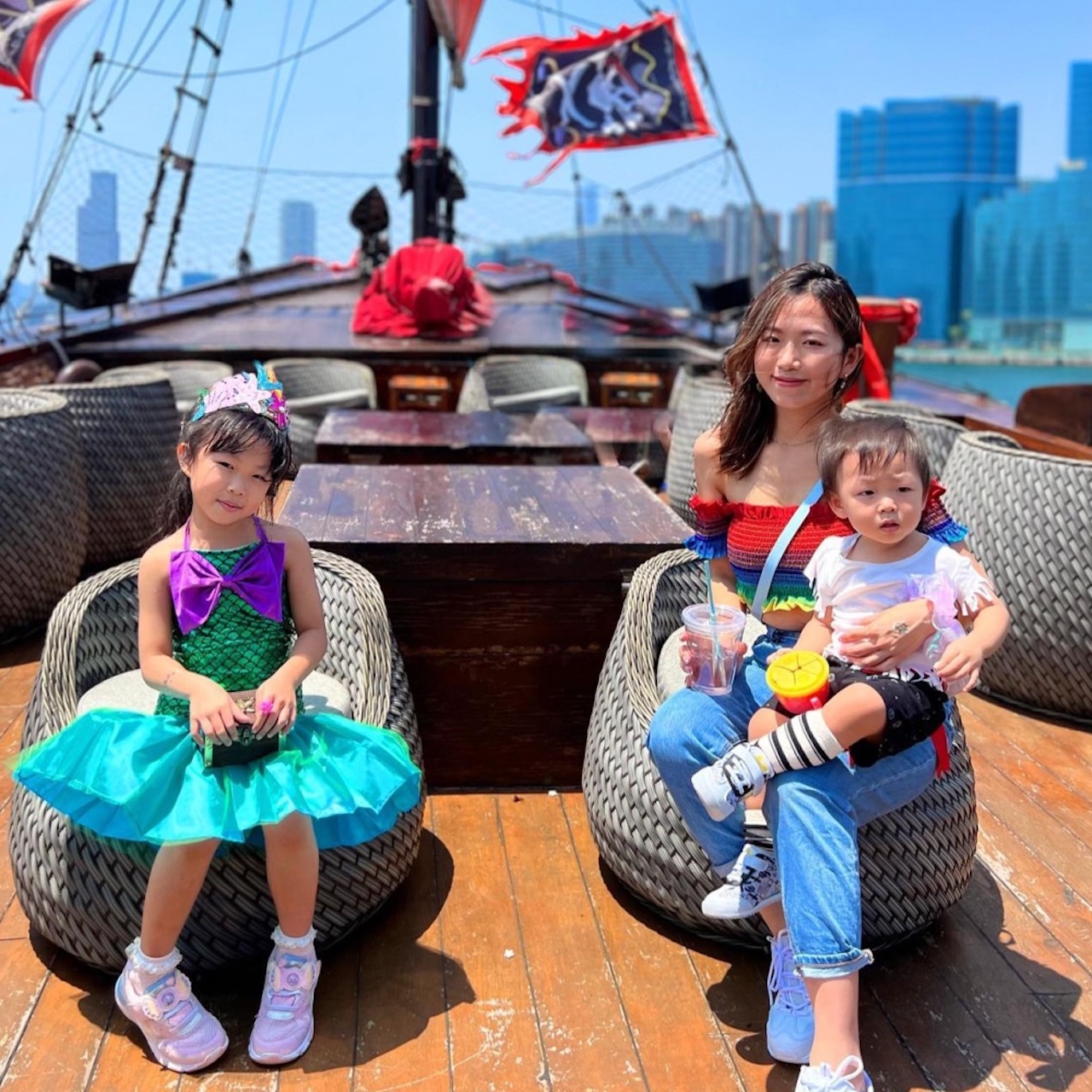 Onboard Aqualuna Hong Kong