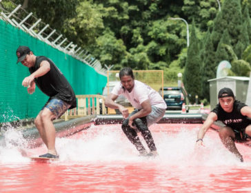 Skim Alley Flatland Skimboarding Pool In Singapore