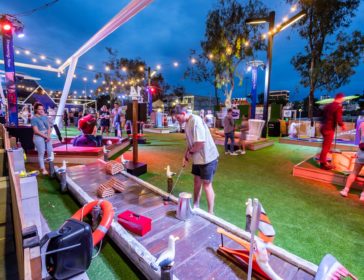 Pixar Putt Mini Golf At MBS In Singapore