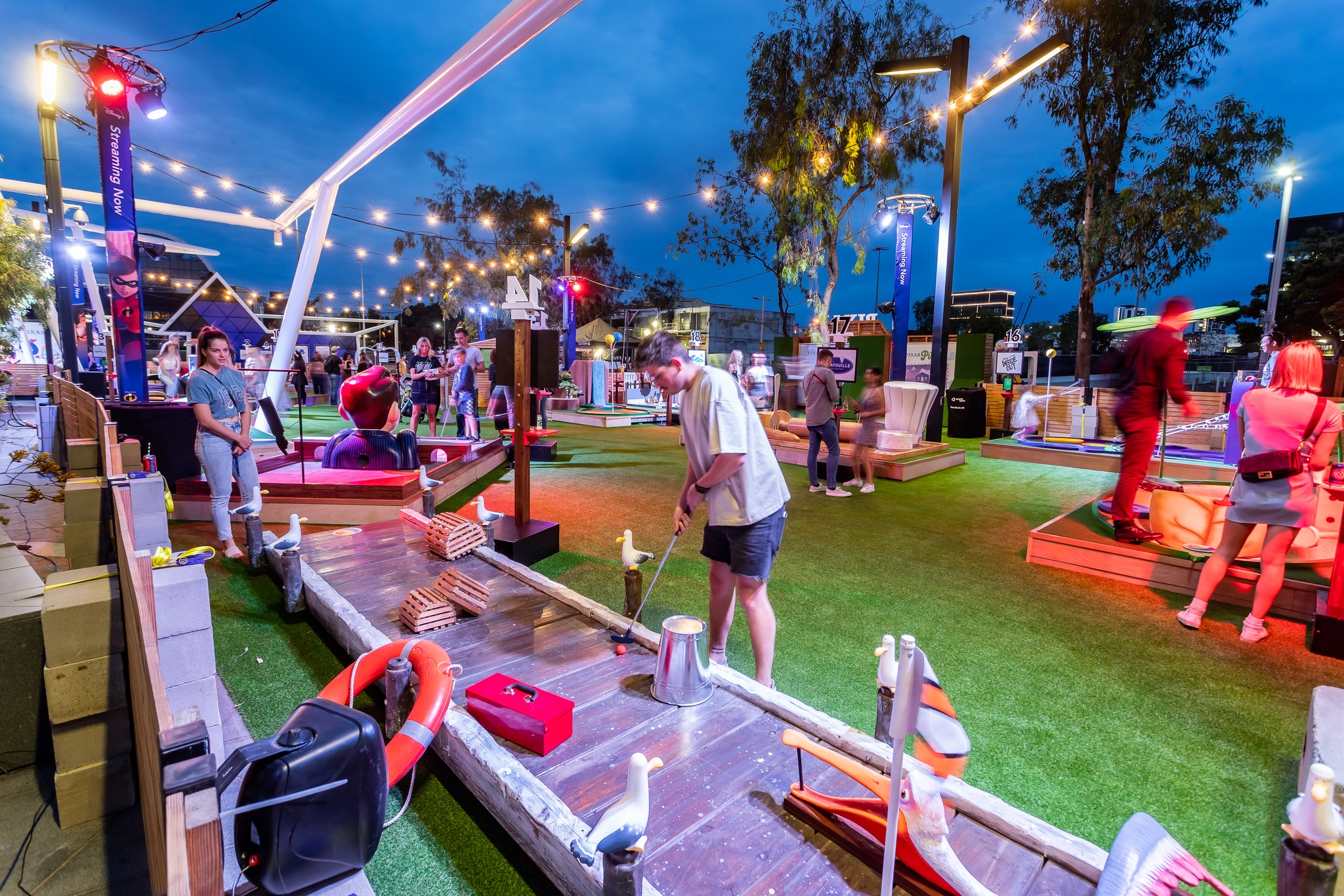 Pixar Putt Golf Event Singapore