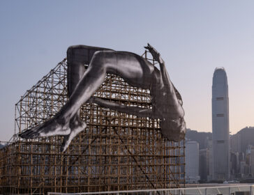 Famed Artist JR’s Public Art Installation In Hong Kong
