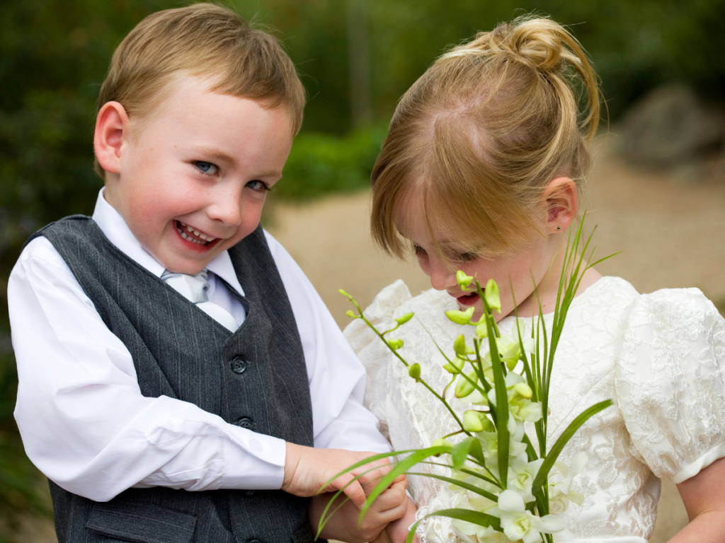 page boy and flower girl little steps