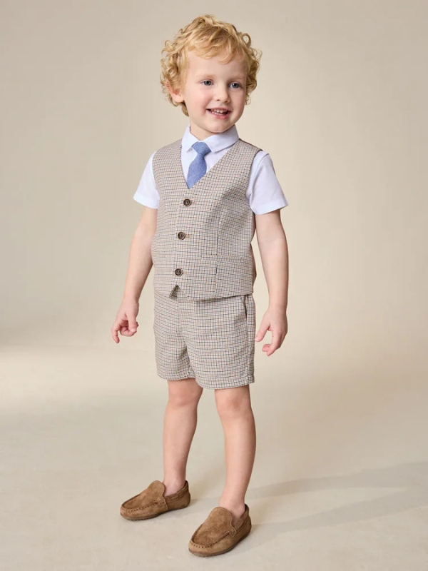 waistcoat and shorts for kids at next singapore little steps