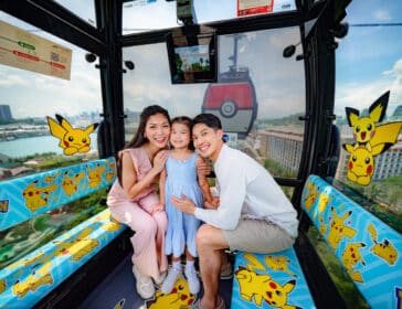 Hop Onboard Pokémon-Themed Cable Cars In Singapore