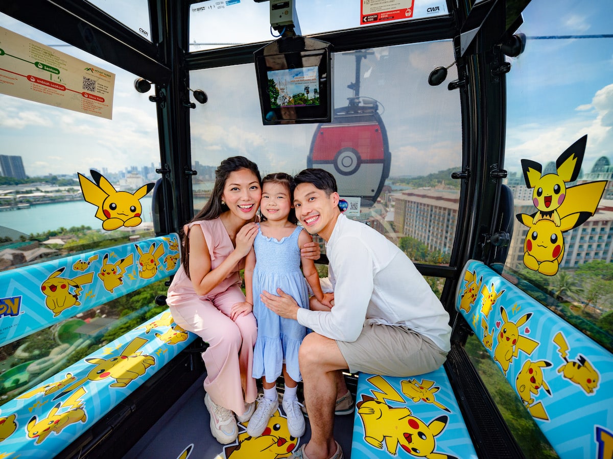 Pokemon Cable Car Singapore