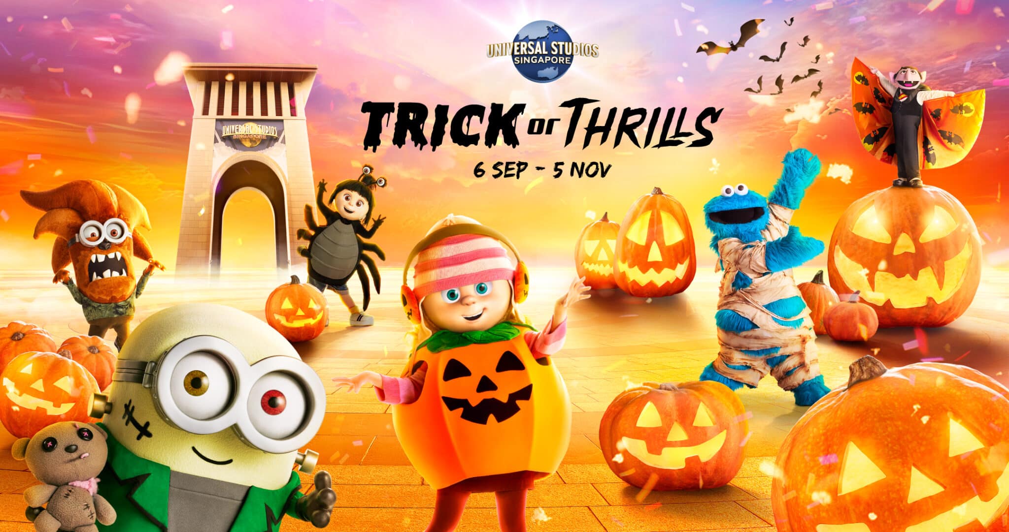 Trick or Thrills Universal Studios Singapore