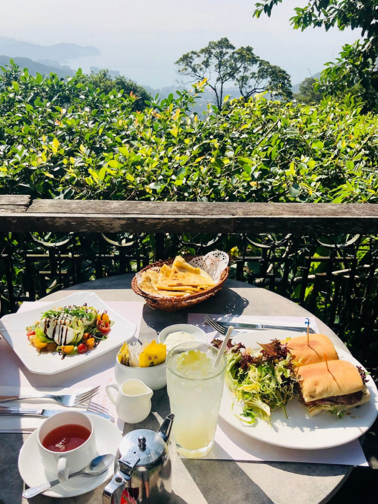 The Peak Lookout Kids Menu HK amazing views of hong kong. dine in a beautiful garden