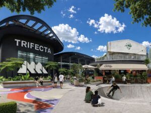 Image of exterior of TRIFECTA Singapore