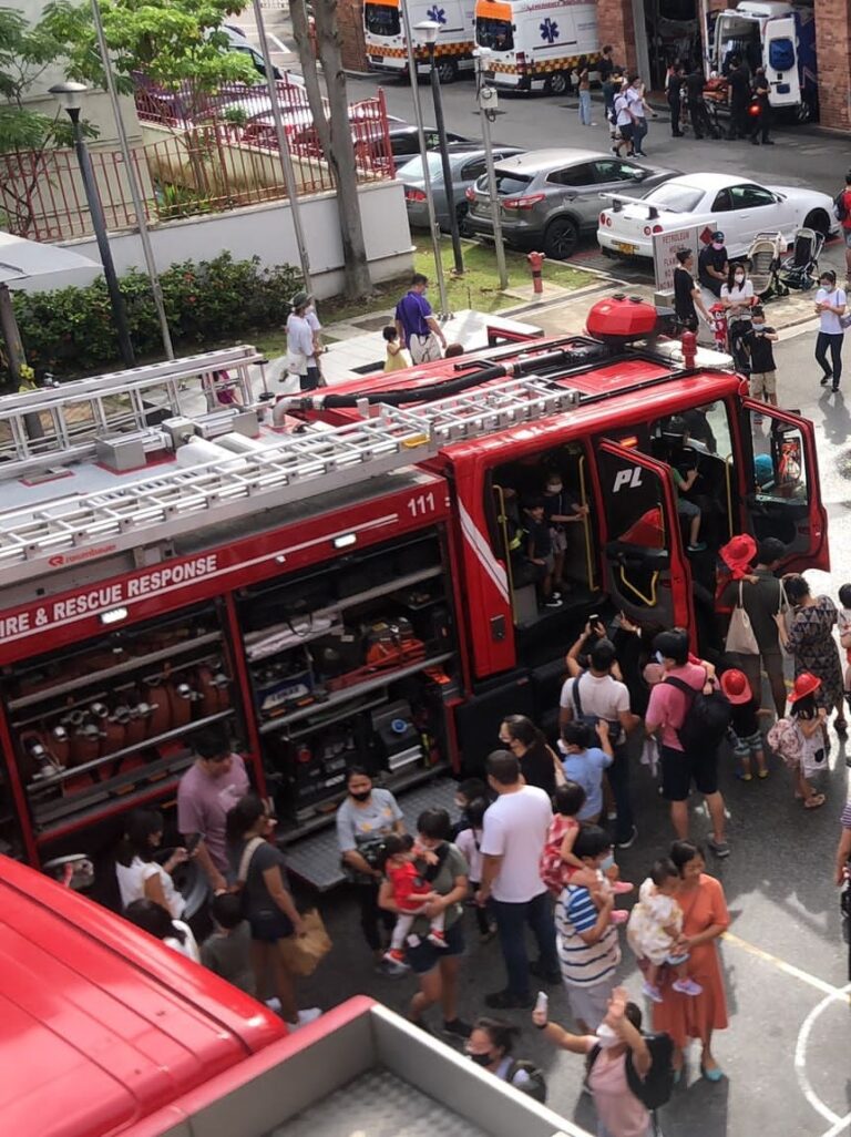 Free Weekend Activities For Kids in Singapore Fire Station Open House