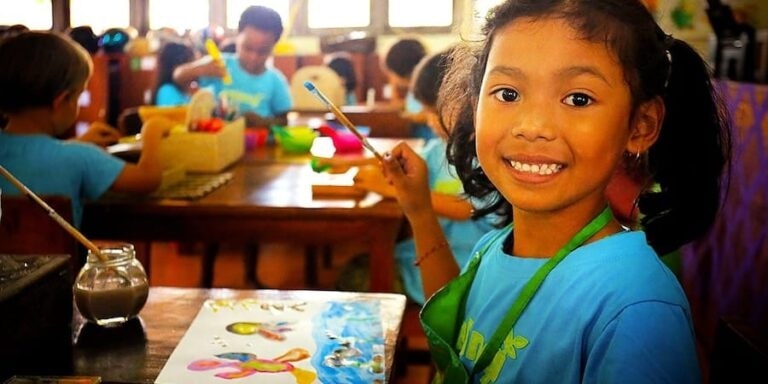 Eco-friendly kids camps in Bali