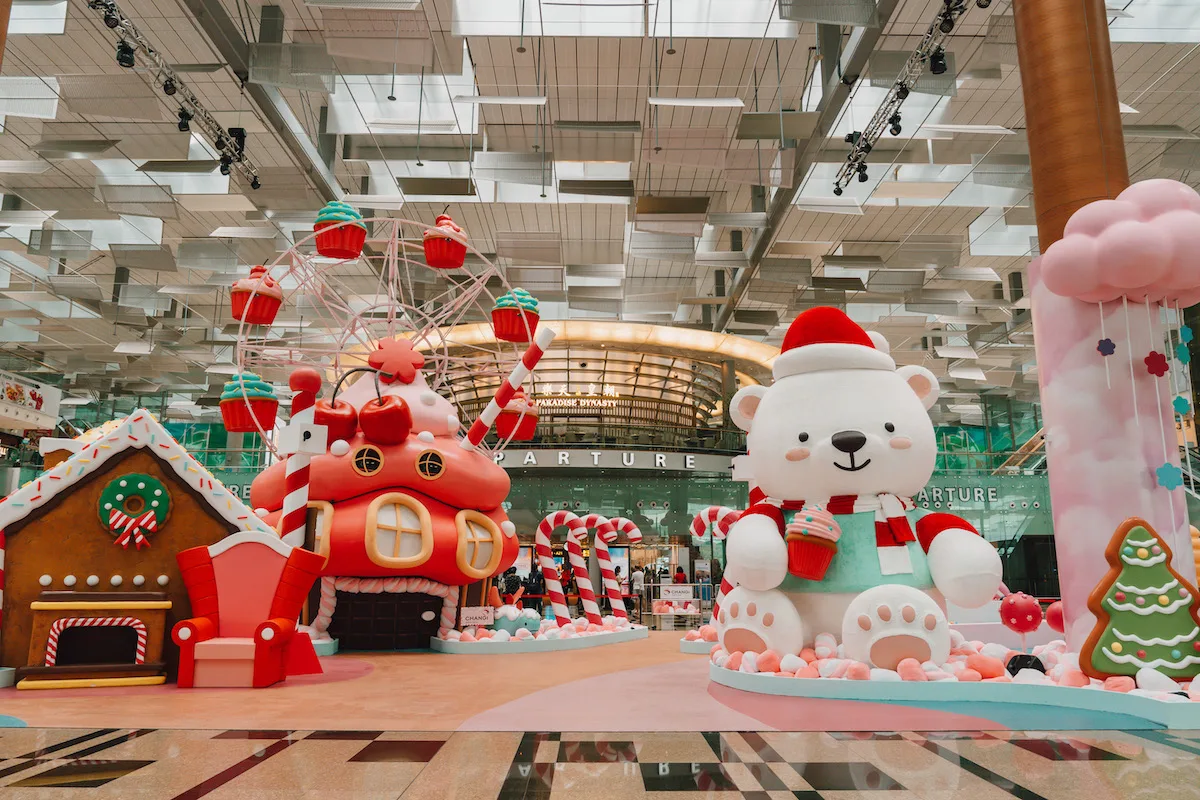 Candy Wonderland at Changi Festive Village Changi Airport Singapore