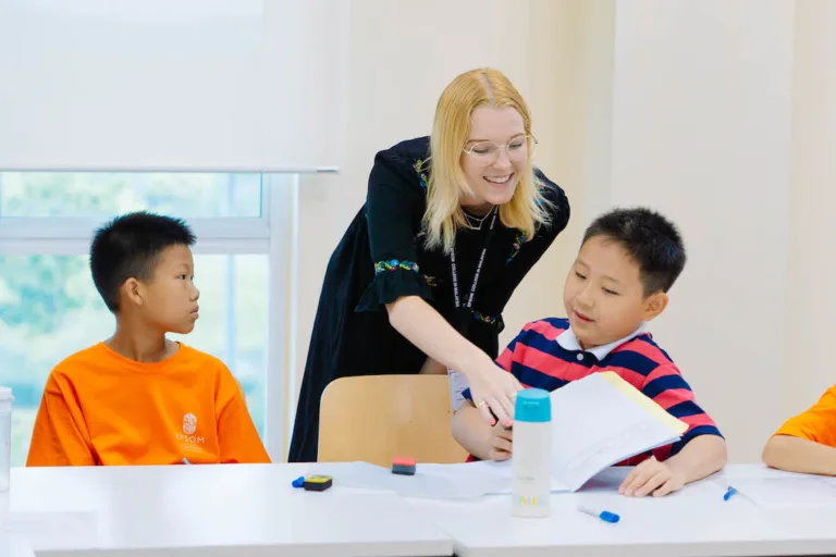 teacher and students Epsom College Malaysia