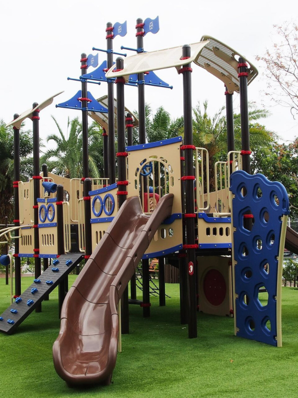 Nautical inspired playground at Sentosa Cove - outdoor playground singapore
