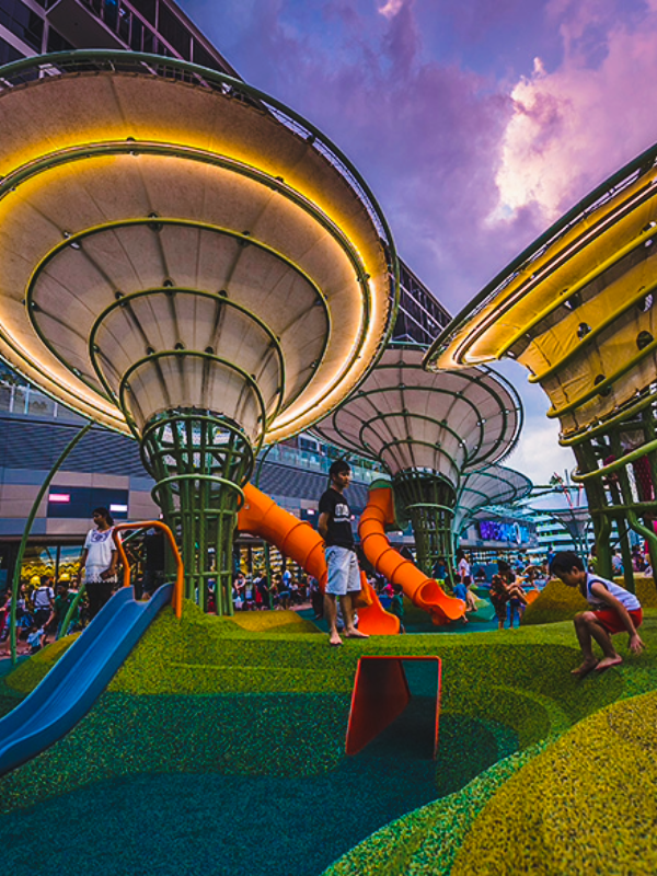 Image of Happy Park at Waterway Point - outdoor playground singapore