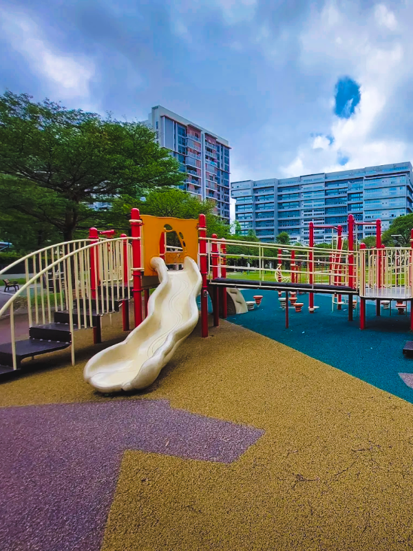 Image of playground at Canberra Park - outdoor playground singapore
