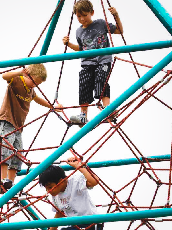 Image of climbing frame at West Coast Park - outdoor playground singapore