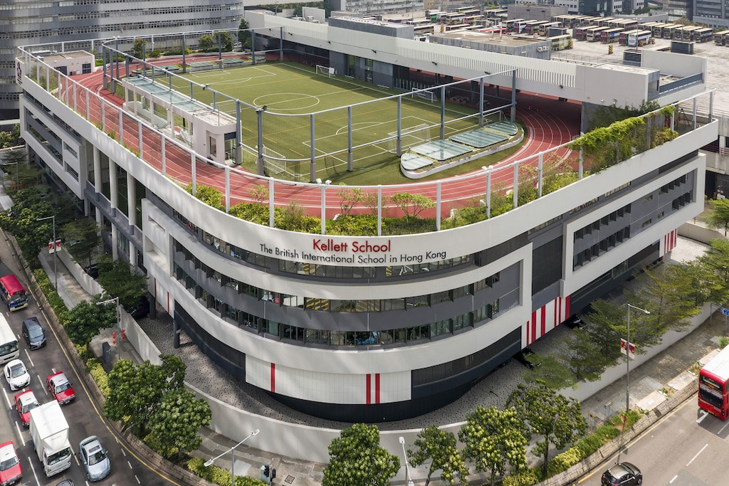 Exterior Kellett School Hong Kong