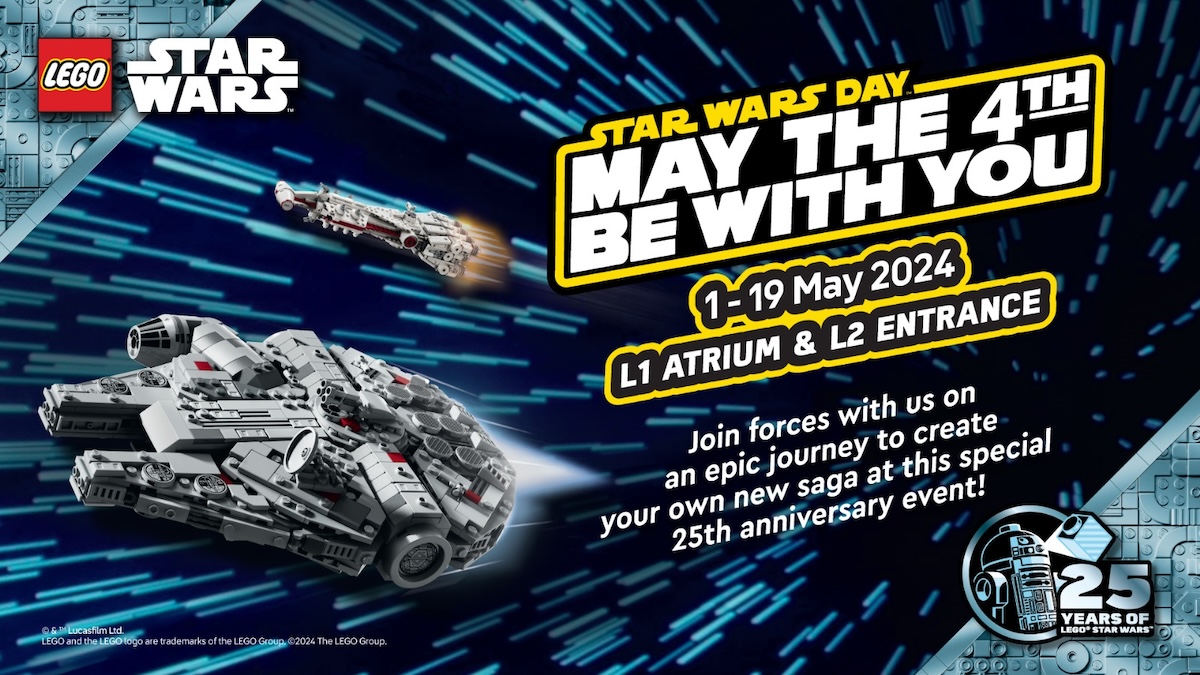 LEGO Star Wars Pop Up Wisma Atria Singapore