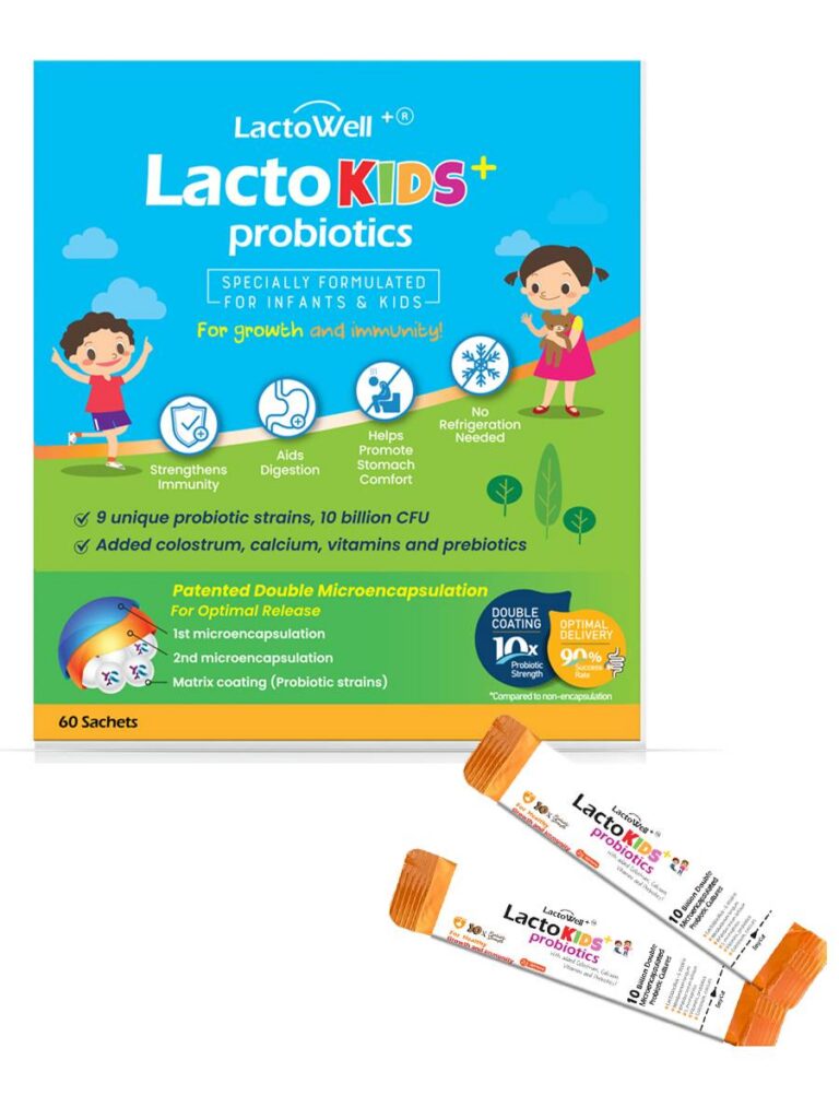 LactoWell Lactokids Probiotics for children's immunity and digestion