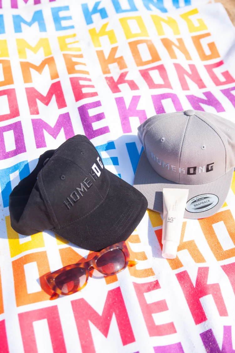 homekong beach towel rainbow hk summer