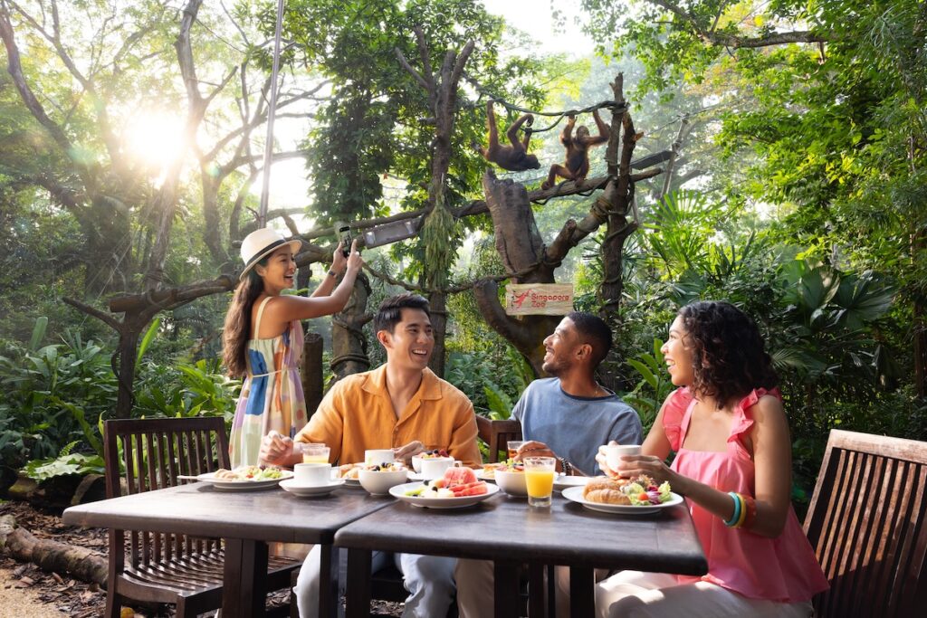 Breakfast In The Wild Singapore Zoo