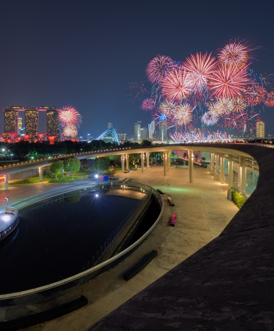 Marina Barrage Fireworks Singapore