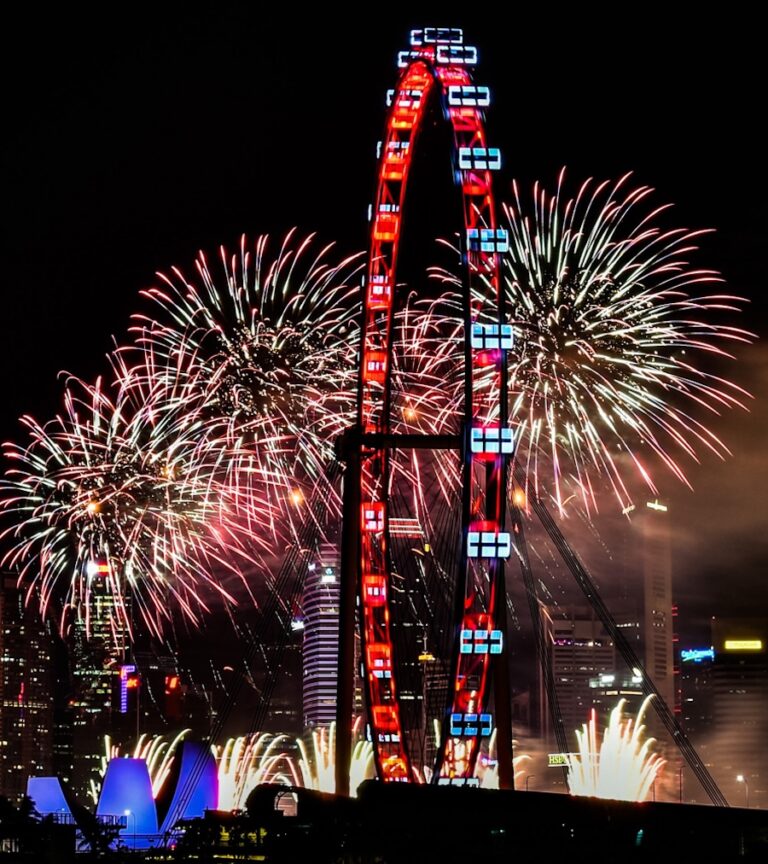 Bay East Gardens by the Bay Fireworks Singapore