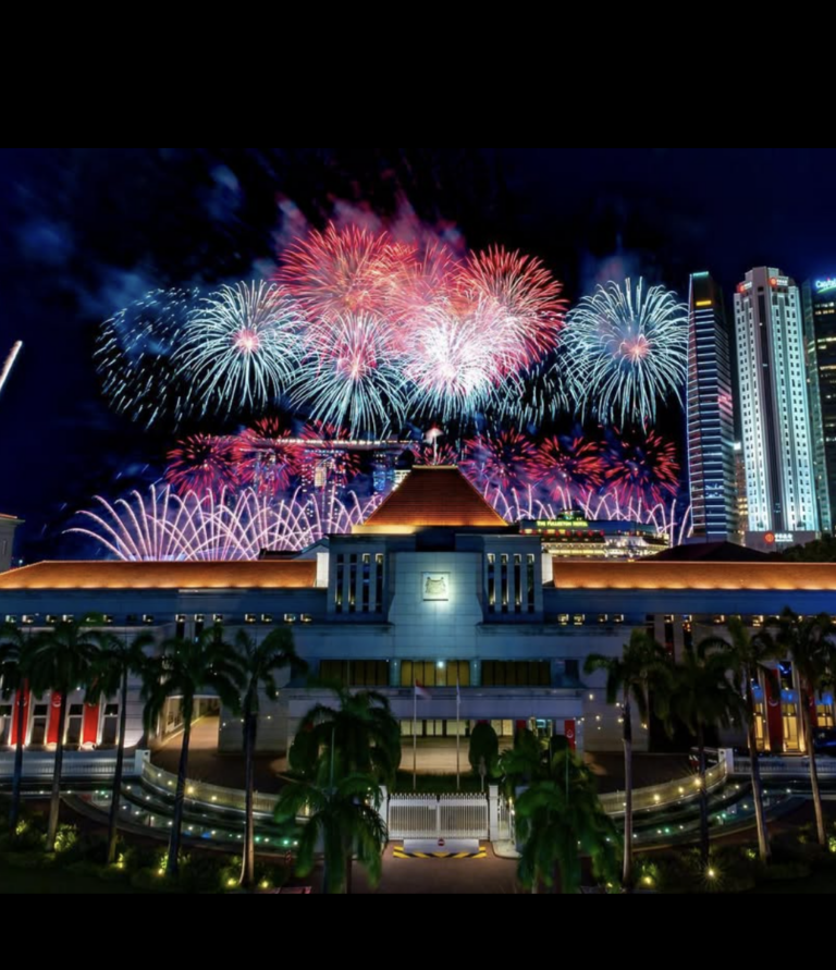 High Street Centre Carpark Fireworks Singapore