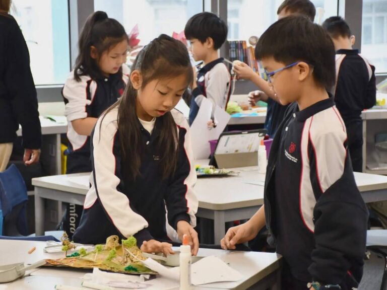 Students learning in English and Mandarin at Stamford American School Hong Kong's bilingual programme