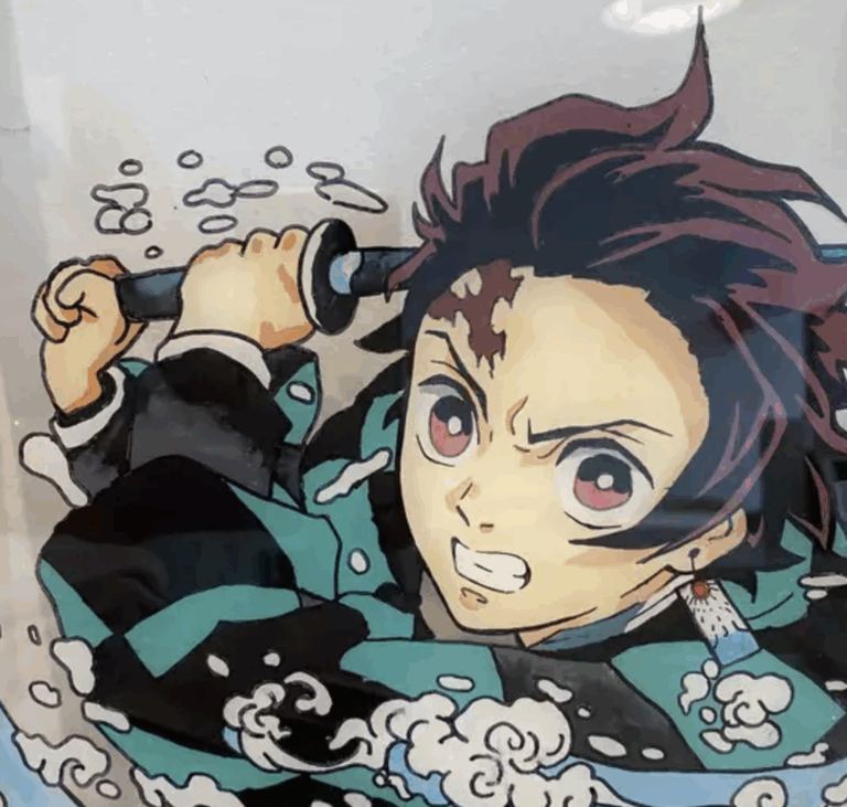 Anime Glass Painting Singapore