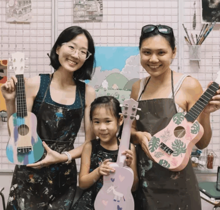 Paint A Ukulele Workshop Singapore