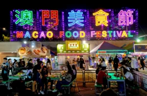 macau food festival food stalls san vai lake