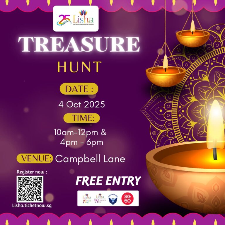 Deepavali Treasure Hunt 2025 Singapore