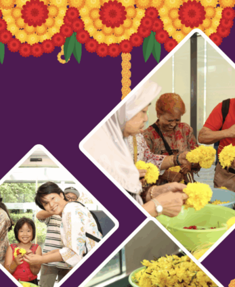 Deepavali Flower Tying Workshop 2025 Singapore