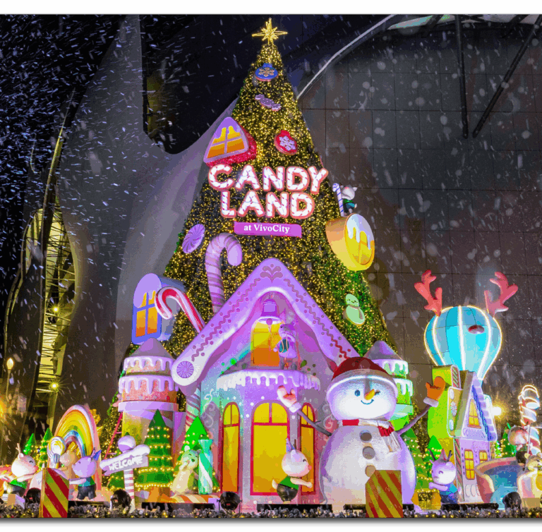 VivoCity Christmas Candyland 2025 Singapore