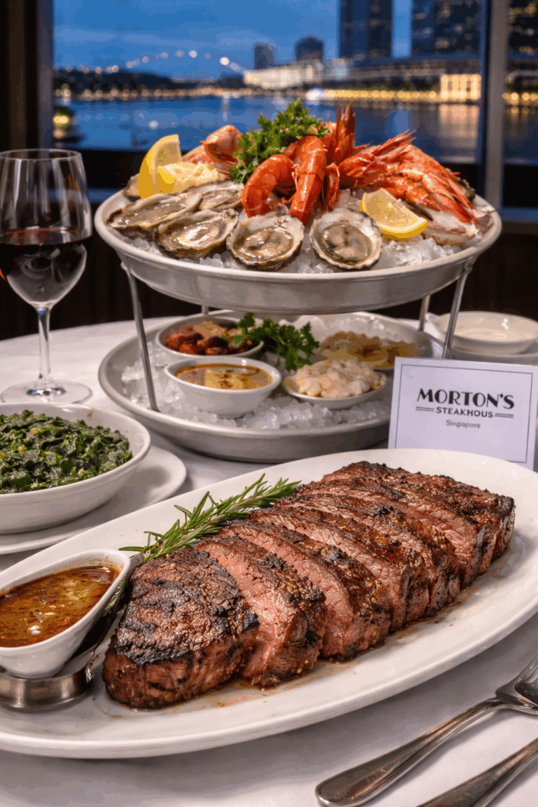 Classic USDA Prime from Morton's Singapore