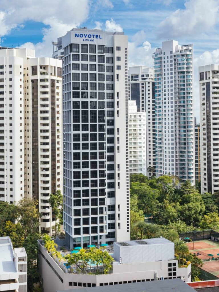Novotel Living Singapore Orchard extended-stay apartment with family-friendly facilities in Singapore