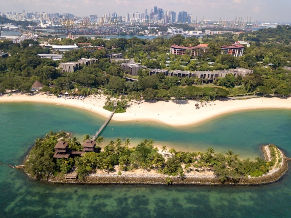 Islands Off Singapore's Coast