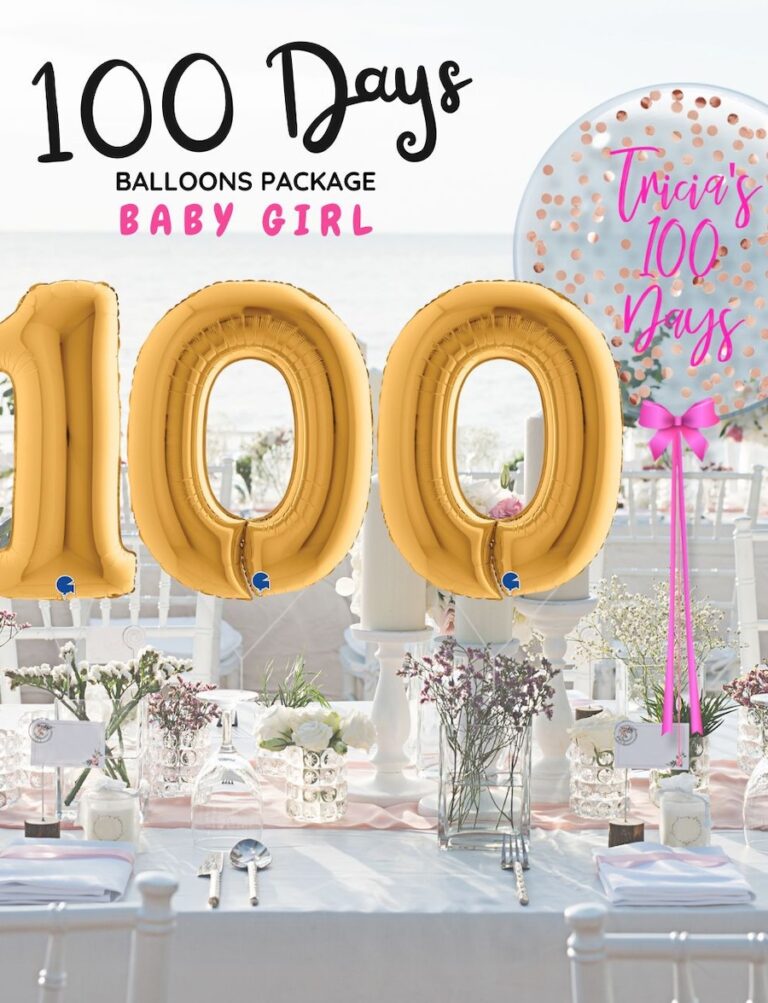 Give Fun 100 Days Balloon Package Singapore