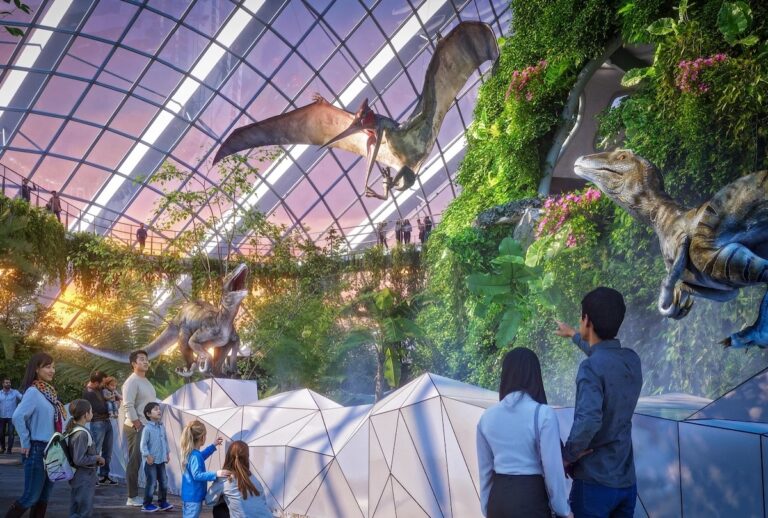 Jurassic World Experience Gardens by the Bay Singapore