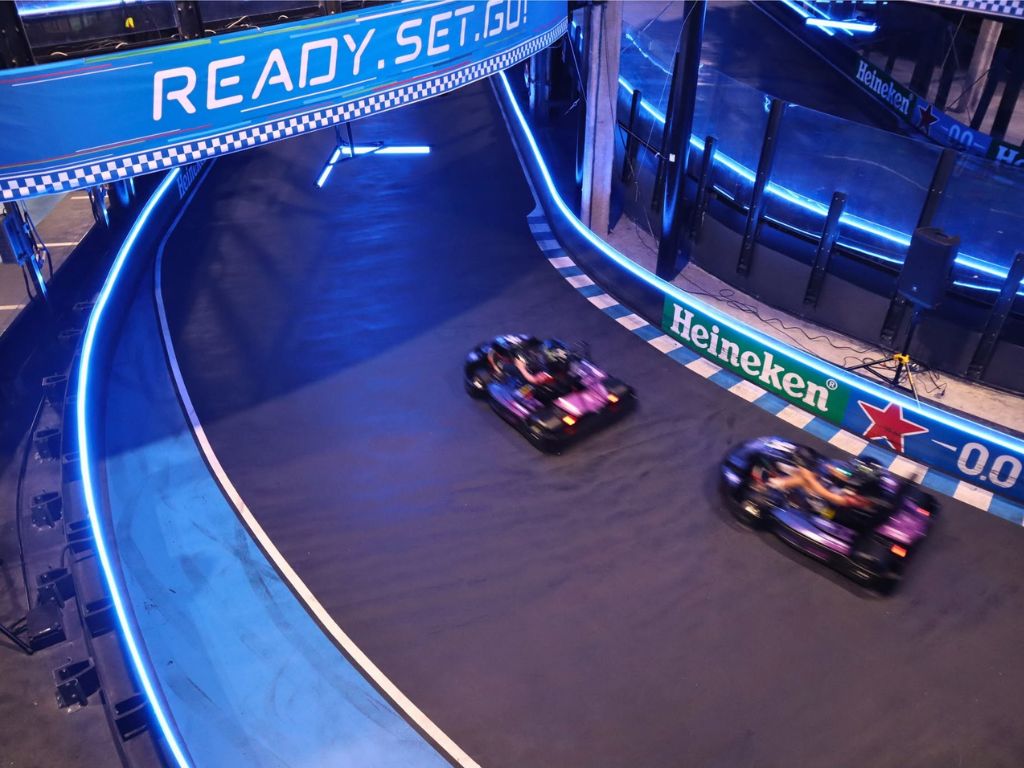 Image of HyperDrive track and go-karts